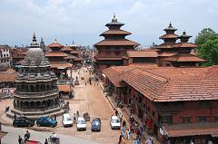 Kathmandu Patan Durbar Square 02 Krishna Temple, Taleju Bell, Hari Shankar Temple And Royal Palace